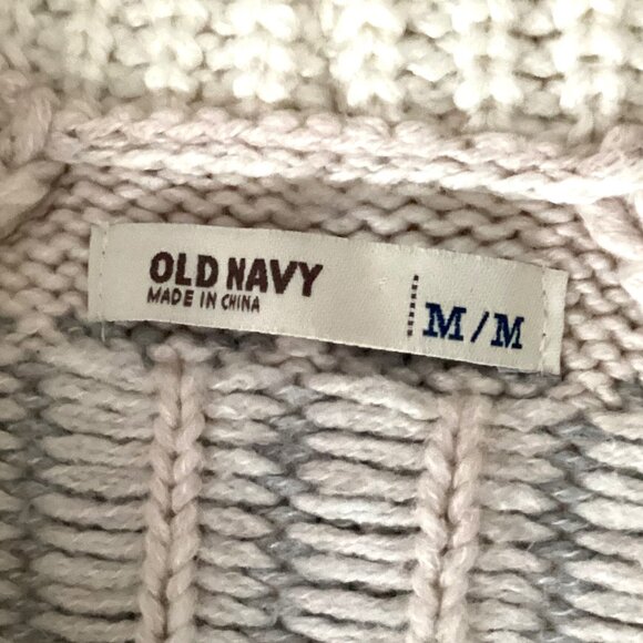 Old Navy Women's Short Sleeve Knit Cardigan Size M Shawl Neck Sweater - Picture 7 of 8